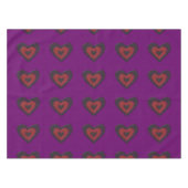 Gothic Melting Love Heart Tablecloth Tafelkleed (Voorkant (Horizontaal))