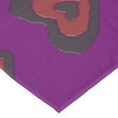 Gothic Melting Love Heart Tablecloth Tafelkleed (Gekanteld)