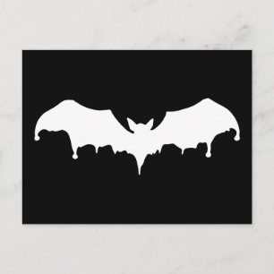 Gothic Melting Vampire Bat Briefkaart