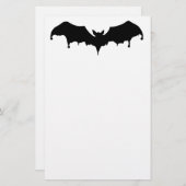 Gothic Melting Vampire Bat Briefpapier (Voorkant / Achterkant)