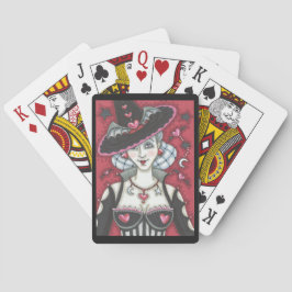 Gothic met WICKED VALENTIJN KARTCARDS fiets Speelkaarten