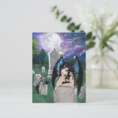 "Gothic Midnight"-briefkaart Briefkaart (Staand voorkant)