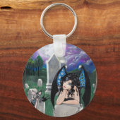 "Gothic Midnight"-Sleutelhanger Sleutelhanger (Voorkant)