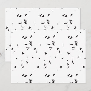 Gothic Minimalistische Uitnodigingen Krachtige M