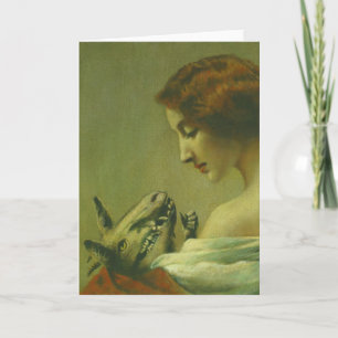 Gothic Moeder and Baby Greetings Kaart