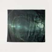 Gothic Moody Dark Enchanted Forest Wandkleed (Voorkant (horizontaal))