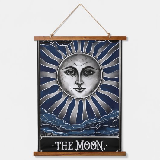 Gothic Moon Tarot Hangend Wandkleed (Voorkant)
