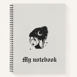 Gothic Muse Notitieboek – Donkere Schoonheid Dagbo