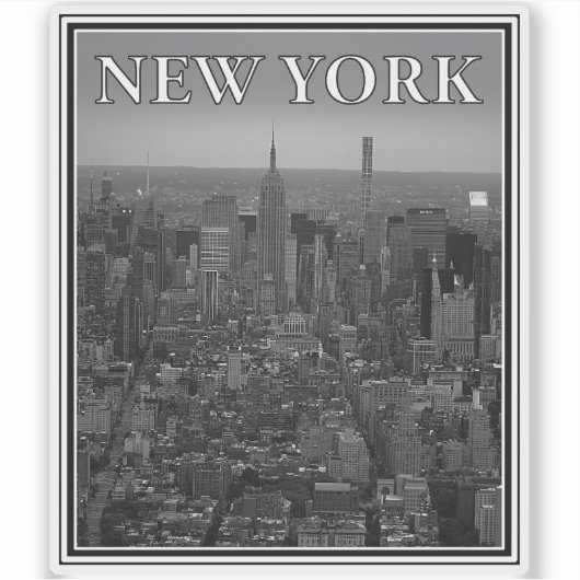 Gothic New York - v4 Sticker (Voorkant)