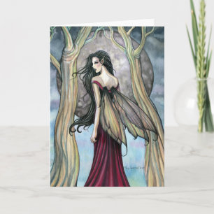 Gothic Night Fairy Kaart, Notecard Kaart