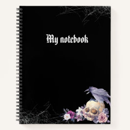 Gothic Notebook – Dark Aesthetic Journal  Notitieboek