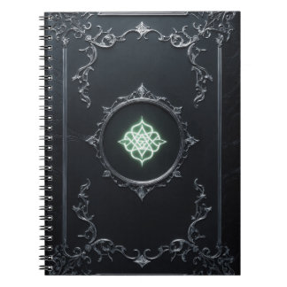 Gothic Notebook – Dark Aesthetic Mystic Symbol Notitieboek