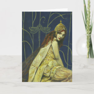 Gothic Nymph Greetings Kaart