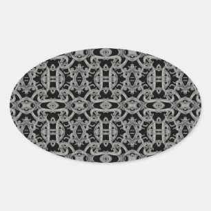 GOTHIC Ovale Stickers