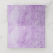 Gothic Paars Grunge Black Lace Wedding (Binnenkant ongevouwen)