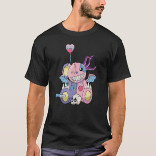 Gothic Pastel Teddy Bat Creepy Voodoo 2 T-shirt