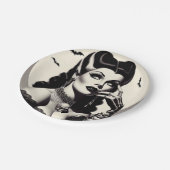  Gothic Pin-up Papieren Bordje (Gekanteld)
