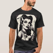  Gothic Pin-up T-shirt (Voorkant)