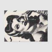  Gothic Pin-up Tissuepapier (Voorkant)