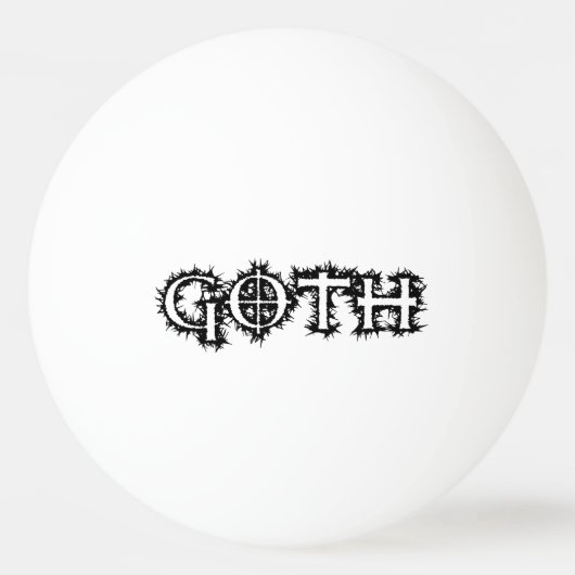 Gothic Pingpongballen (Voorkant)