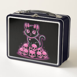 Gothic Pink Devil Cat