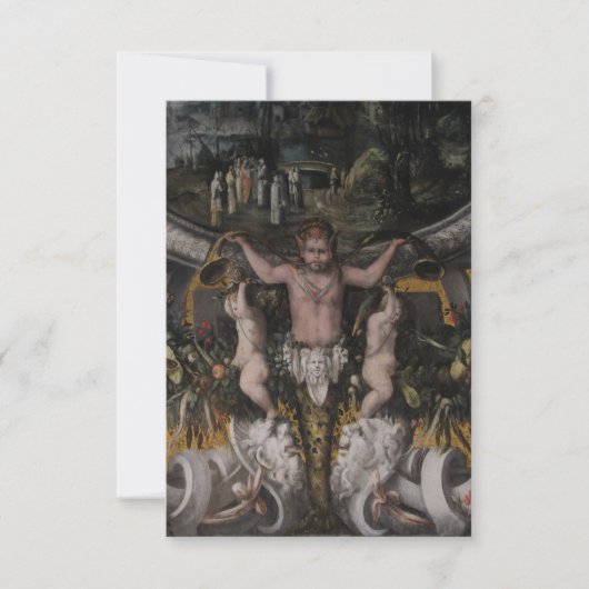 Gothic Pose - Uitnodigingen (Voorkant)