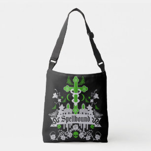 Gothic Post Punk Mode Crossbody Tas