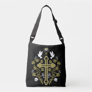 Gothic Post Punk Mode Crossbody Tas
