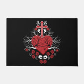 Gothic Post Punk Mode Deurmat (Voorkant)