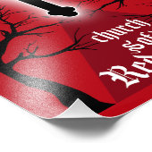 Gothic Post Punk Mode Foto Afdruk (Hoek)