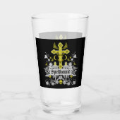 Gothic Post Punk Mode Glas (Achterkant)