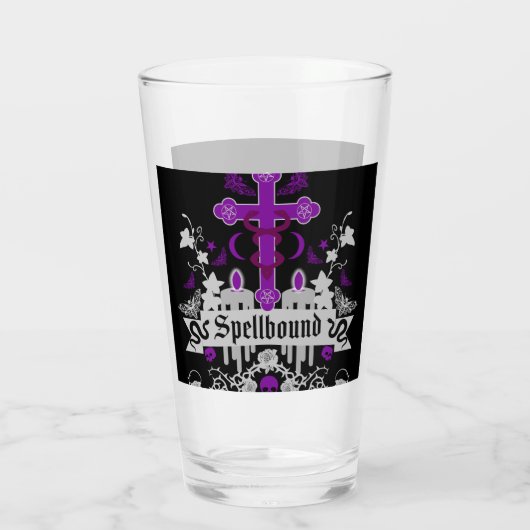 Gothic Post Punk Mode Glas (Achterkant)