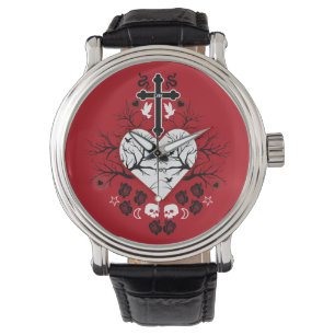 Gothic Post Punk Mode Horloge
