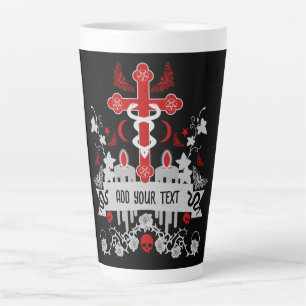 Gothic Post Punk Mode Latte Mok