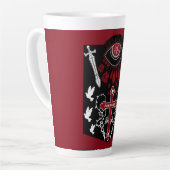 Gothic Post Punk Mode Latte Mok (Linkerhoek)