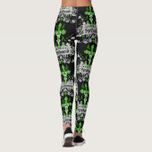 Gothic Post Punk Mode Leggings (Achterkant)