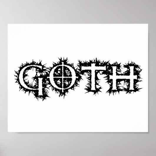 Gothic Poster (Voorkant)