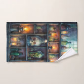 Gothic Potion Bottles – Dark Apothecary Bad Handdoek (Handdoek)