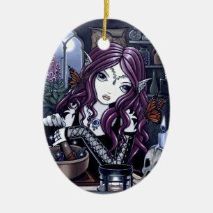 Gothic Potion Fae Ornament