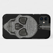 Gothic Printed Diamond Skull Case-Mate iPhone Case (Achterkant (horizontaal))