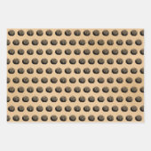 Gothic Pumpkin Halloween Pattern Inpakpapier Vel (Voorkant)
