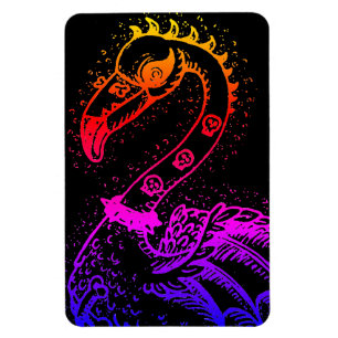 GOTHIC PUNK ROCKER FLAMINGO, SCHEDELS, VERRIJKT HA MAGNEET