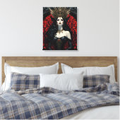 Gothic Queen Canvas Afdruk (Insitu (Slaapkamer))