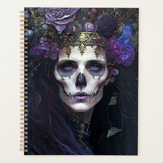 Gothic Queen Fantasy Art Planner (Voorkant)