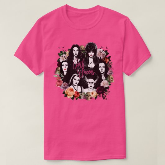 Gothic Queens Elvira T-shirt (Design voorkant)