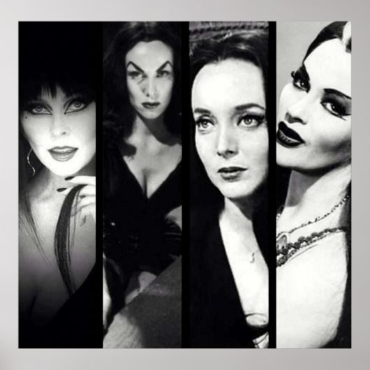 GOTHIC QUEENS POSTER (Voorkant)