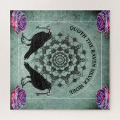 Gothic Quoth de Raven nooit meer Legpuzzel (Horizontaal)