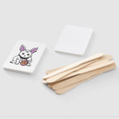 Gothic Rabbit Gothic Bunny Gothic Easter Emo Gothi Handwaaier (Niet-gemonteerd)