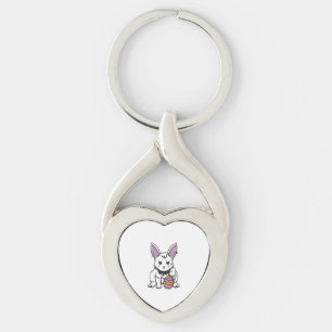 Gothic Rabbit Gothic Bunny Gothic Easter Emo Gothi Sleutelhanger