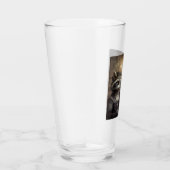 Gothic Raccoons Glass Tumbler (Rechts)